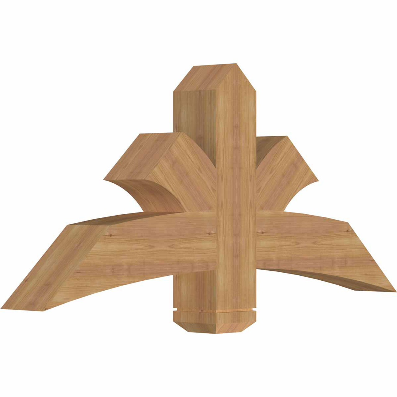 11/12 Pitch Davenport Smooth Timber Gable Bracket GBW048X22X0606DAV00SWR