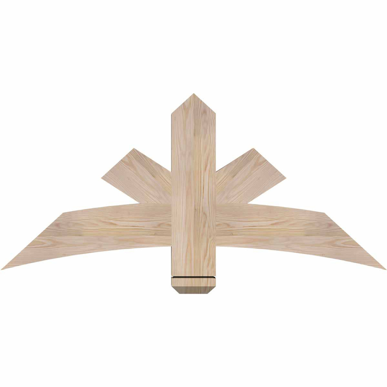 11/12 Pitch Alberta Smooth Timber Gable Bracket GBW048X22X0406ALB00SDF