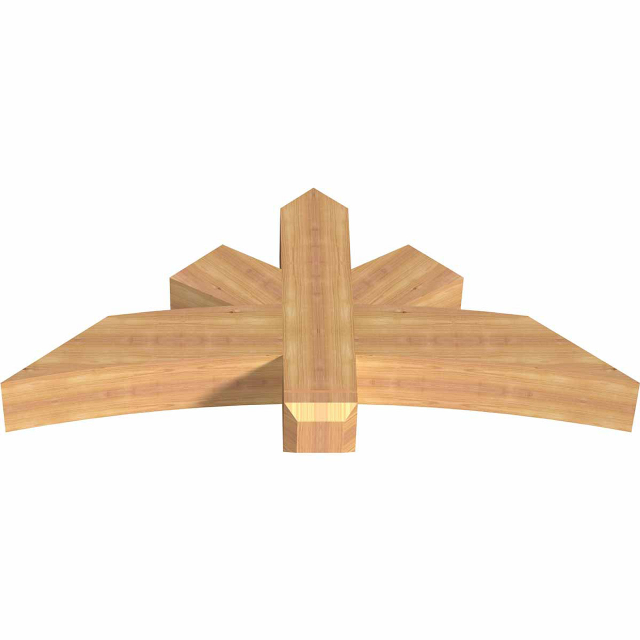 11/12 Pitch Alberta Smooth Timber Gable Bracket GBW048X22X0606ALB00SWR