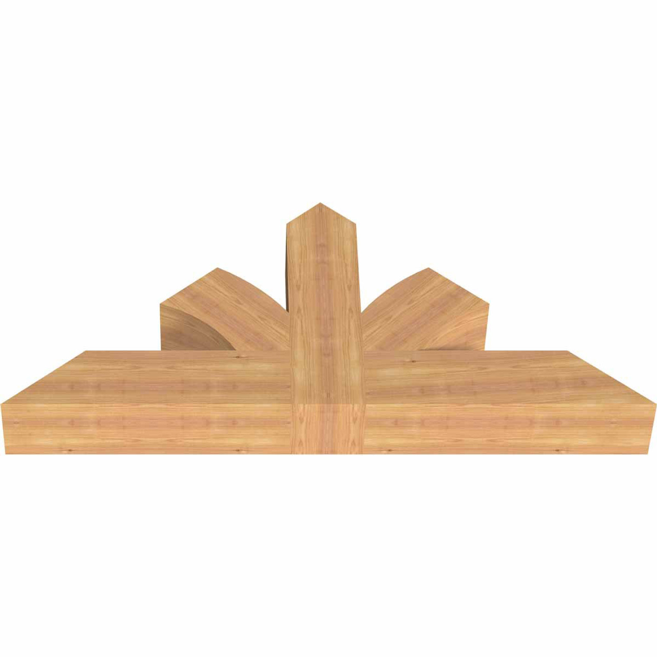 11/12 Pitch Richland Smooth Timber Gable Bracket GBW048X22X0606RIC00SWR