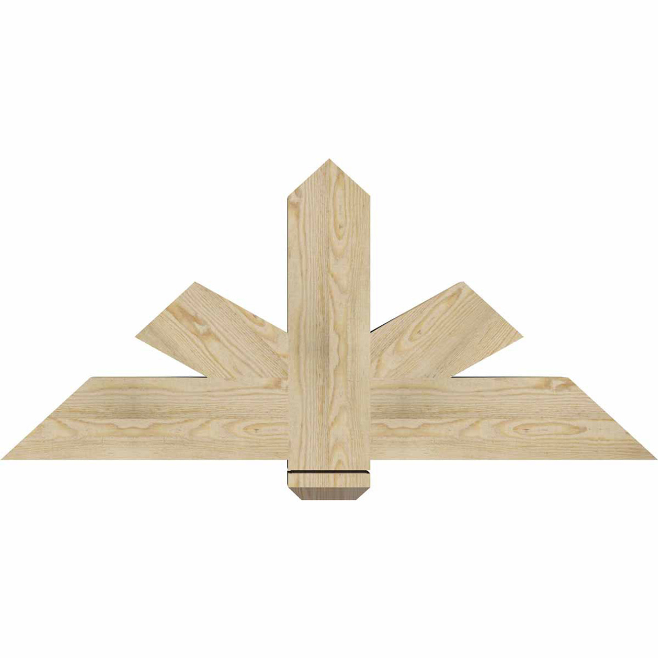 11/12 Pitch Kennewick Rough Sawn Timber Gable Bracket GBW048X22X0406KEN00RDF