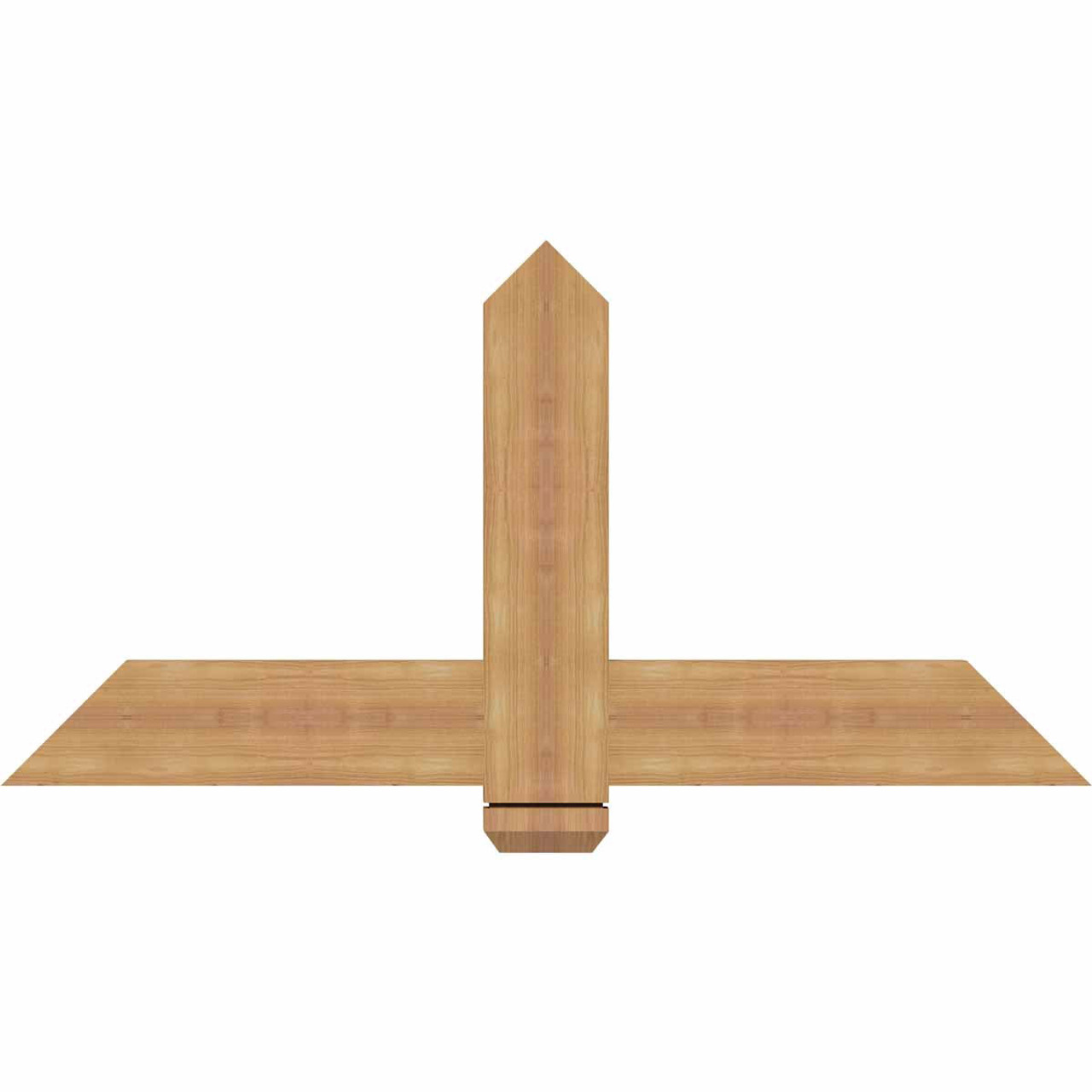 12/12 Pitch Eugene Smooth Timber Gable Bracket GBW048X24X0206EUG00SWR