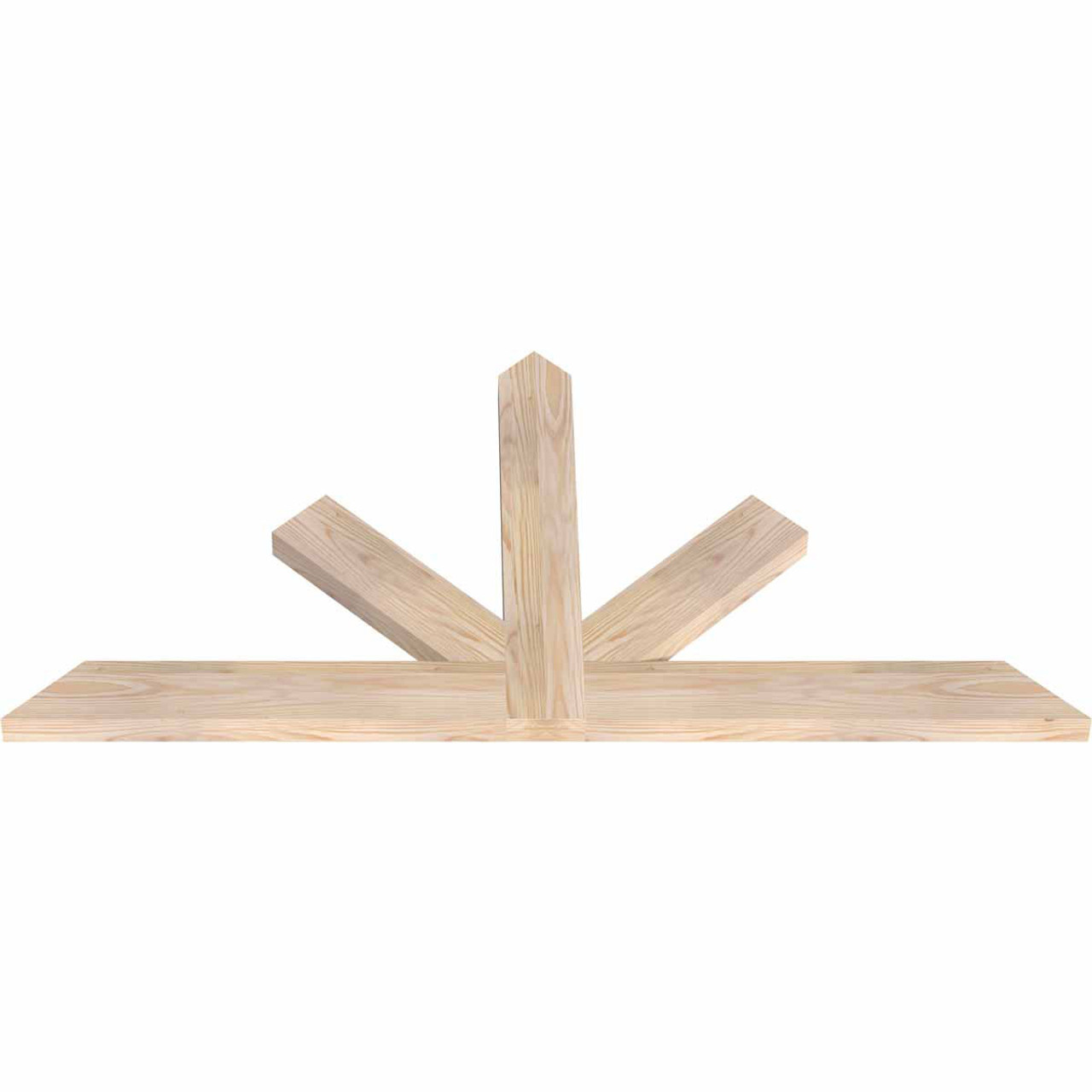 12/12 Pitch Saratoga Smooth Timber Gable Bracket GBW048X24X0204SAR00SDF