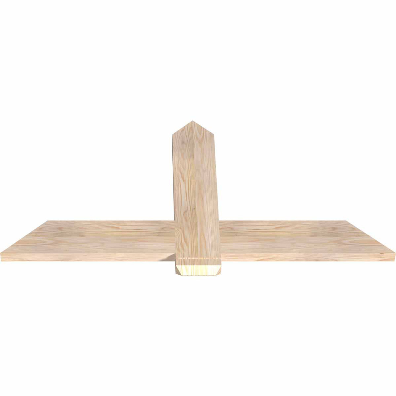 12/12 Pitch Eugene Smooth Timber Gable Bracket GBW048X24X0206EUG00SDF