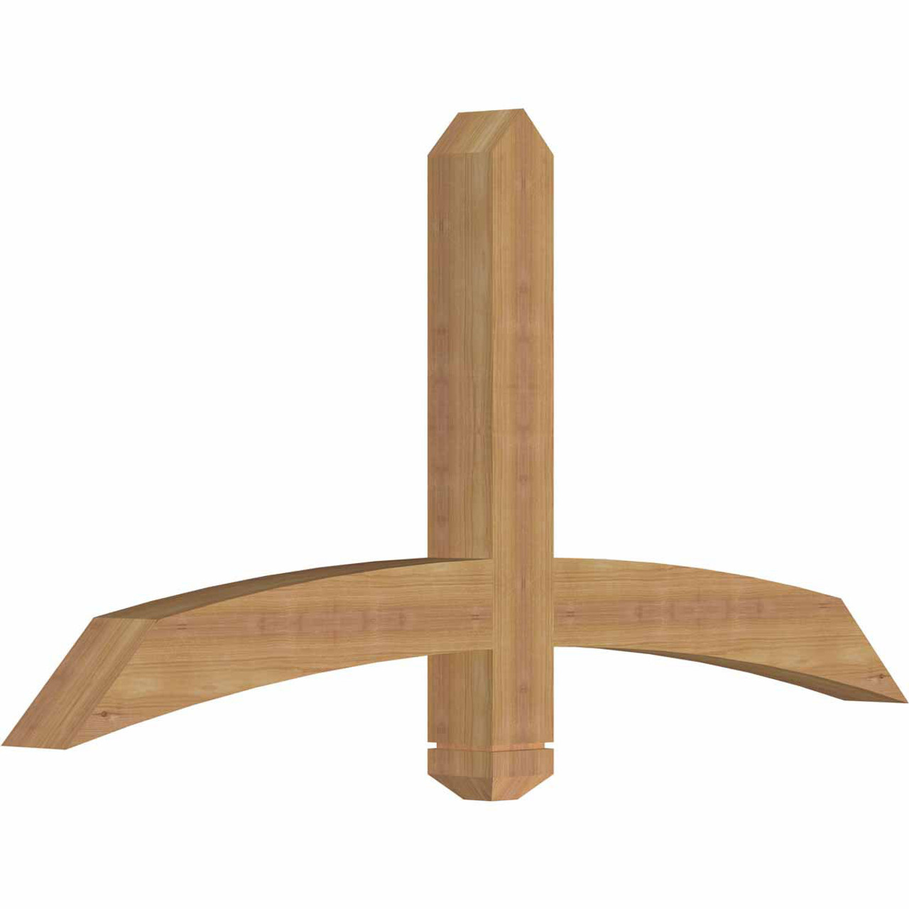 12/12 Pitch Bellingham Smooth Timber Gable Bracket GBW048X24X0404BEL00SWR