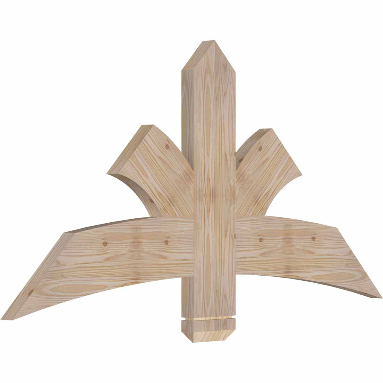 12/12 Pitch Davenport Smooth Timber Gable Bracket GBW048X24X0206DAV00SDF