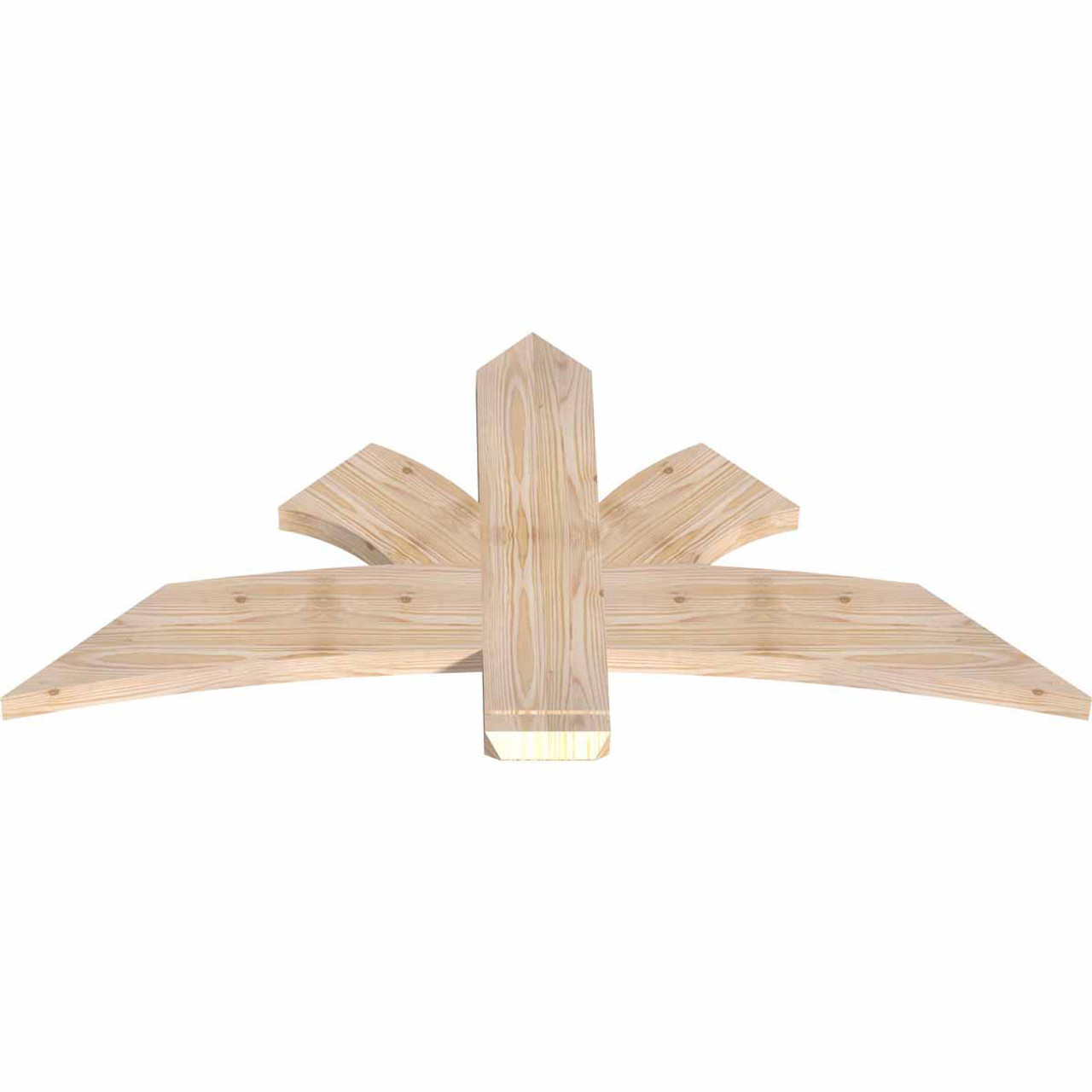 12/12 Pitch Davenport Smooth Timber Gable Bracket GBW048X24X0206DAV00SDF