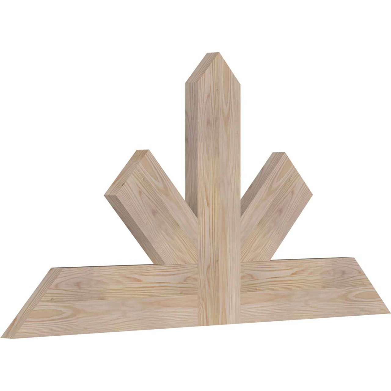 12/12 Pitch Saratoga Smooth Timber Gable Bracket GBW048X24X0206SAR00SDF