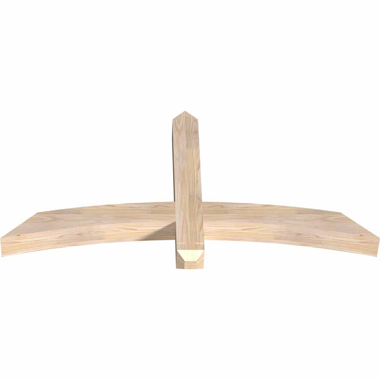 12/12 Pitch Bellingham Smooth Timber Gable Bracket GBW048X24X0404BEL00SDF