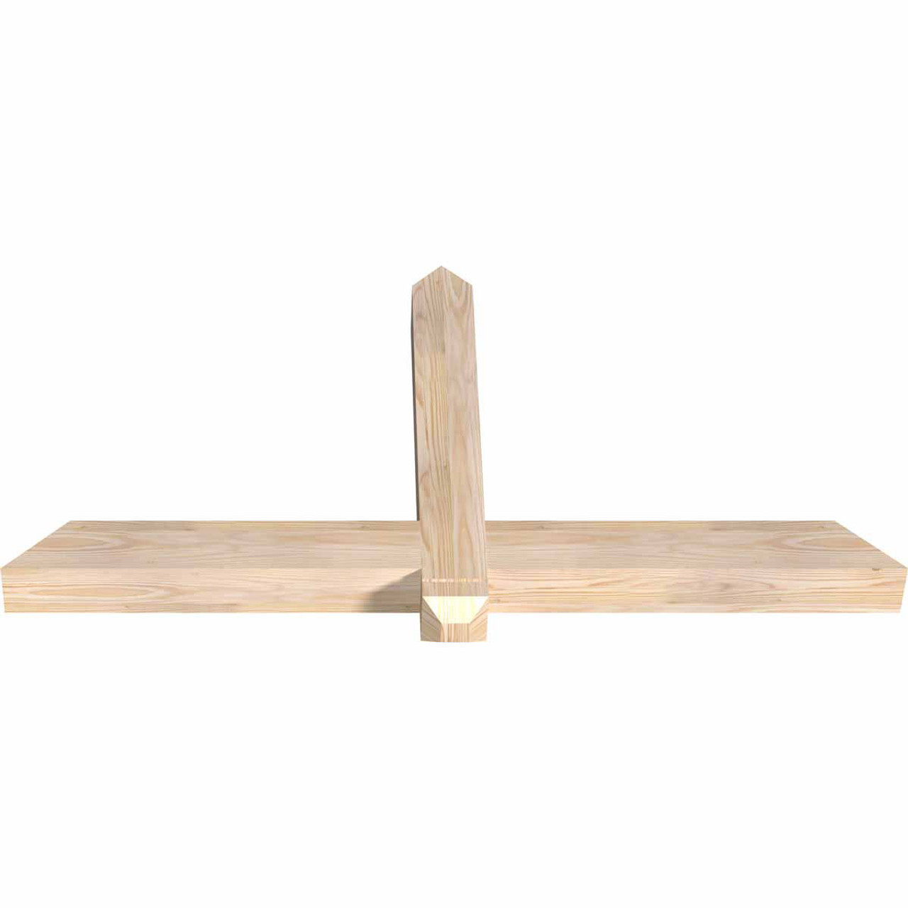 12/12 Pitch Eugene Smooth Timber Gable Bracket GBW048X24X0404EUG00SDF