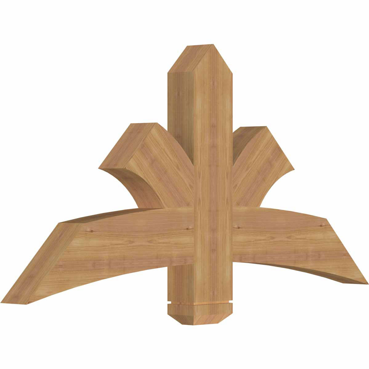 12/12 Pitch Davenport Smooth Timber Gable Bracket GBW048X24X0406DAV00SWR