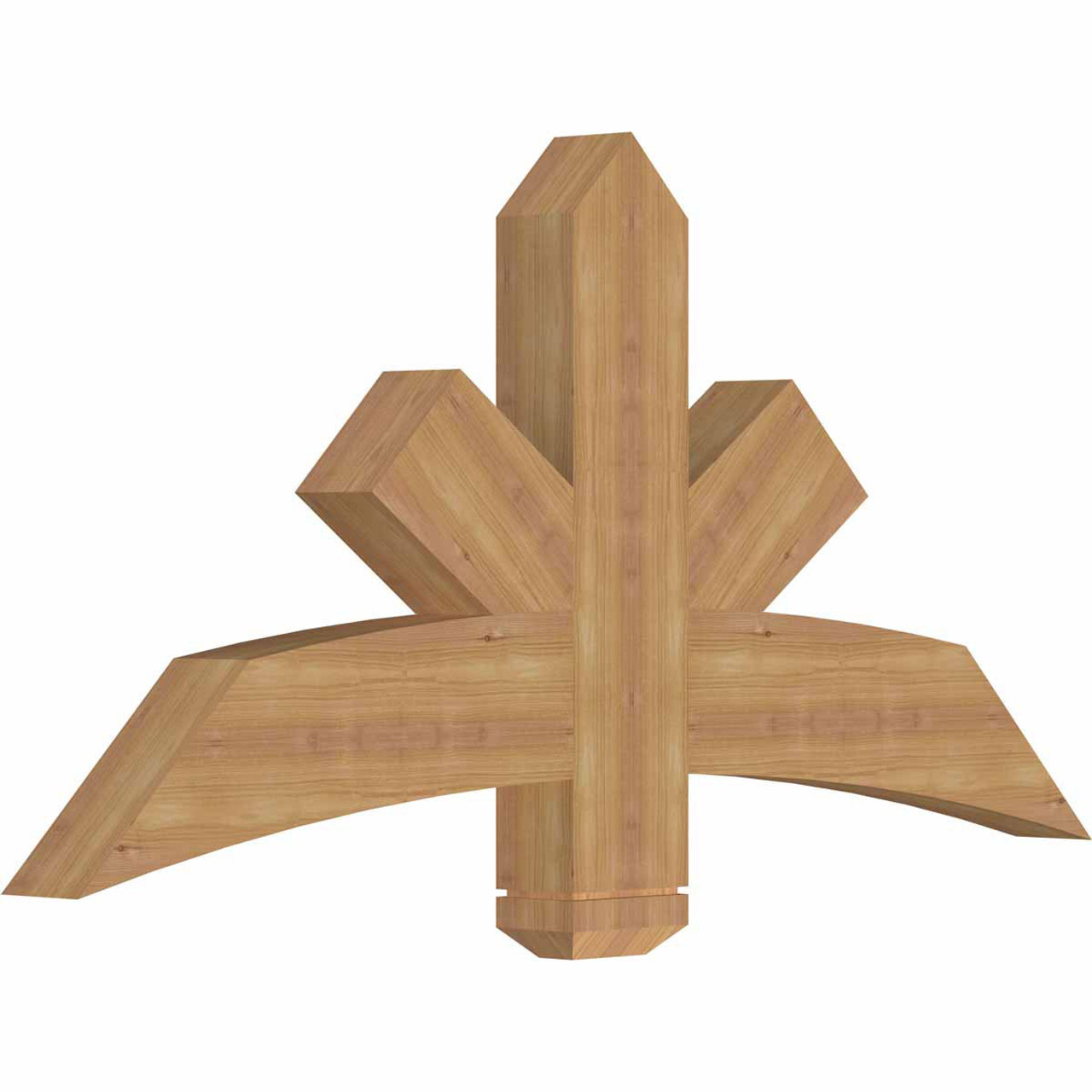 12/12 Pitch Alberta Smooth Timber Gable Bracket GBW048X24X0406ALB00SWR