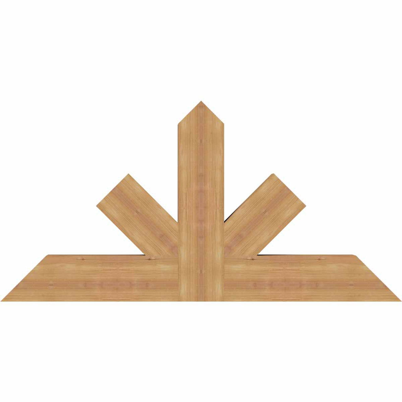 12/12 Pitch Saratoga Smooth Timber Gable Bracket GBW048X24X0406SAR00SWR