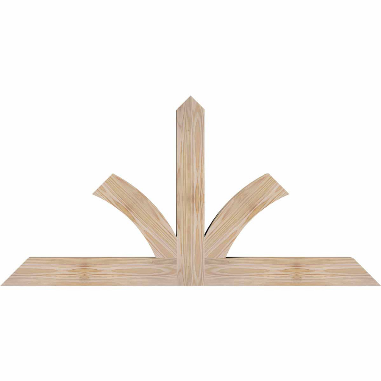 12/12 Pitch Richland Smooth Timber Gable Bracket GBW048X24X0404RIC00SDF