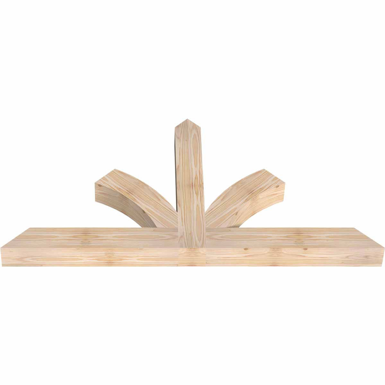 12/12 Pitch Richland Smooth Timber Gable Bracket GBW048X24X0404RIC00SDF