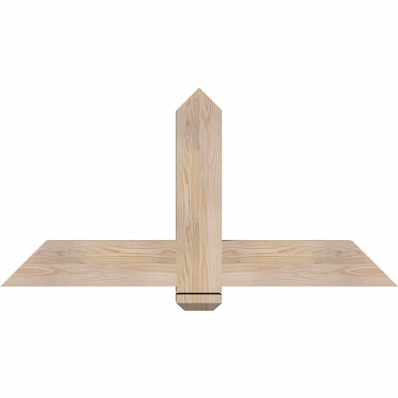 12/12 Pitch Eugene Smooth Timber Gable Bracket GBW048X24X0406EUG00SDF