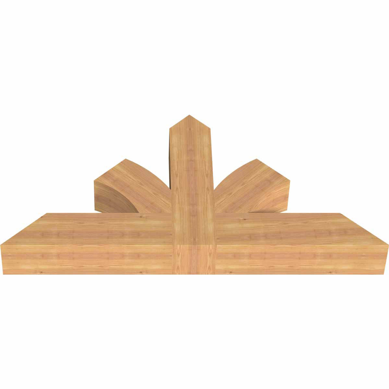 12/12 Pitch Richland Smooth Timber Gable Bracket GBW048X24X0606RIC00SWR