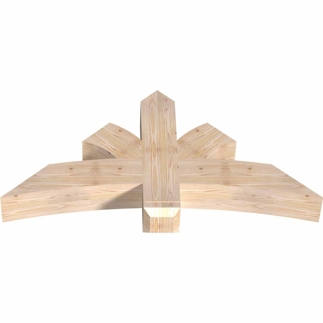 12/12 Pitch Davenport Smooth Timber Gable Bracket GBW048X24X0606DAV00SDF