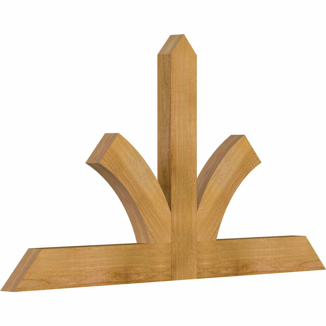 13/12 Pitch Richland Rough Sawn Timber Gable Bracket GBW048X26X0204RIC00RWR