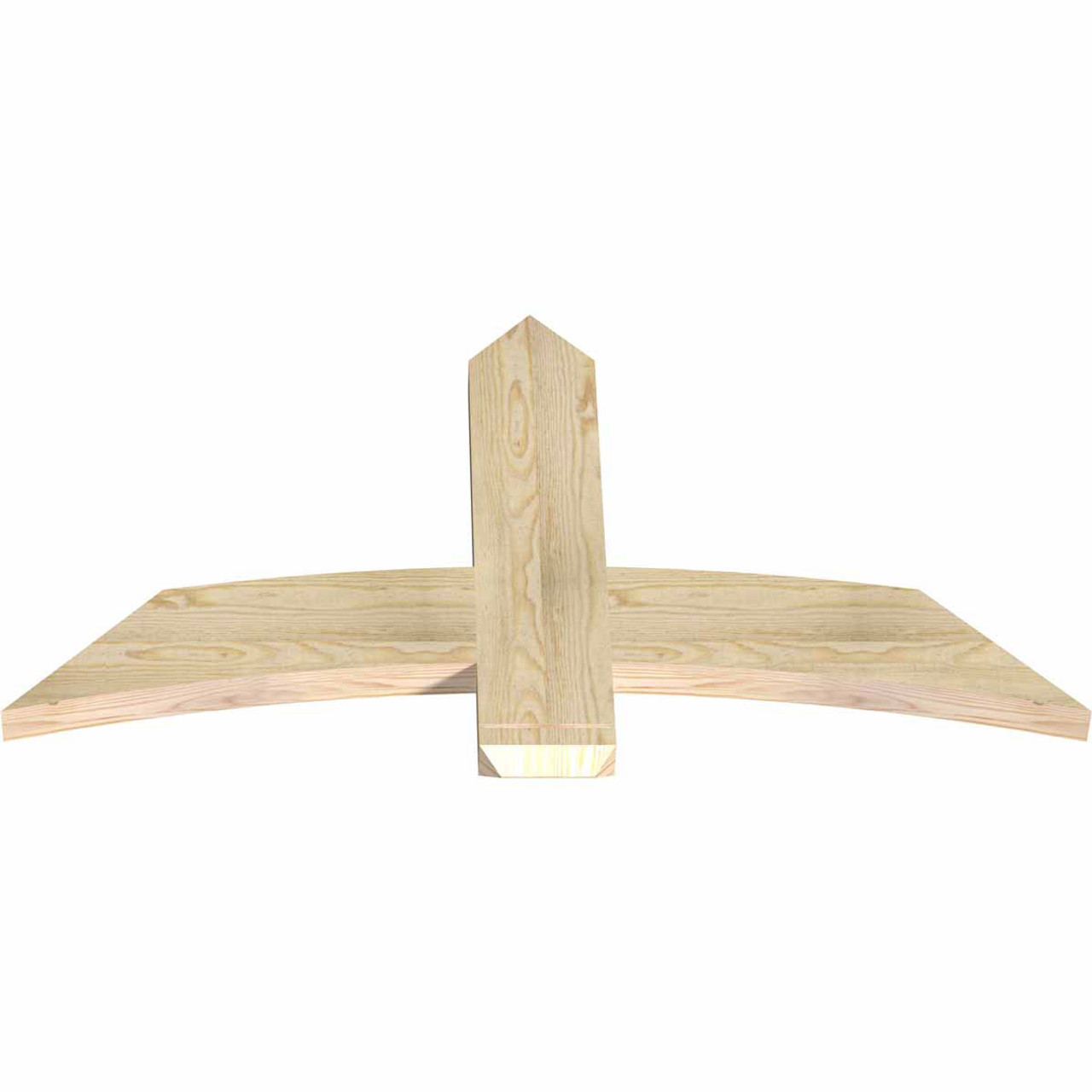 13/12 Pitch Bellingham Rough Sawn Timber Gable Bracket GBW048X26X0206BEL00RDF