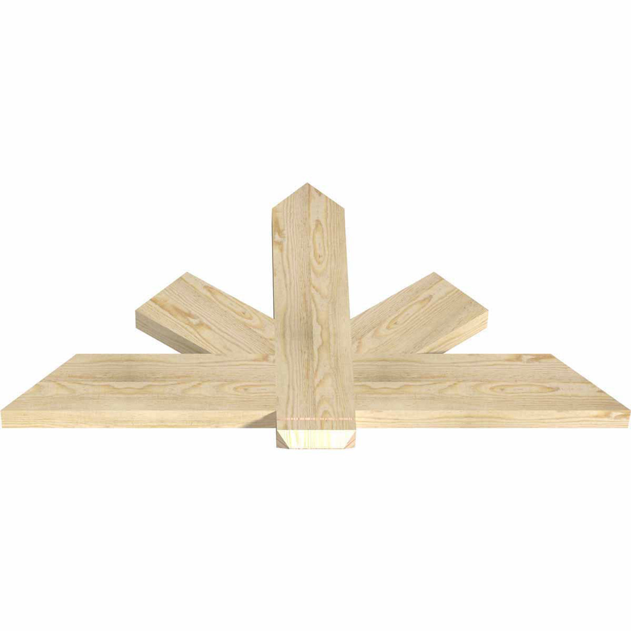 13/12 Pitch Kennewick Rough Sawn Timber Gable Bracket GBW048X26X0206KEN00RDF