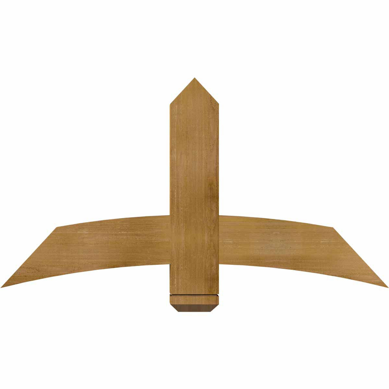 13/12 Pitch Bellingham Rough Sawn Timber Gable Bracket GBW048X26X0406BEL00RWR