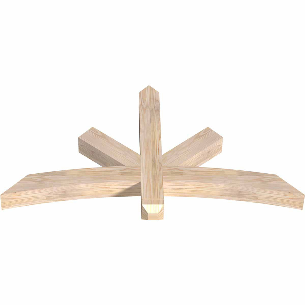 13/12 Pitch Alberta Smooth Timber Gable Bracket GBW048X26X0404ALB00SDF