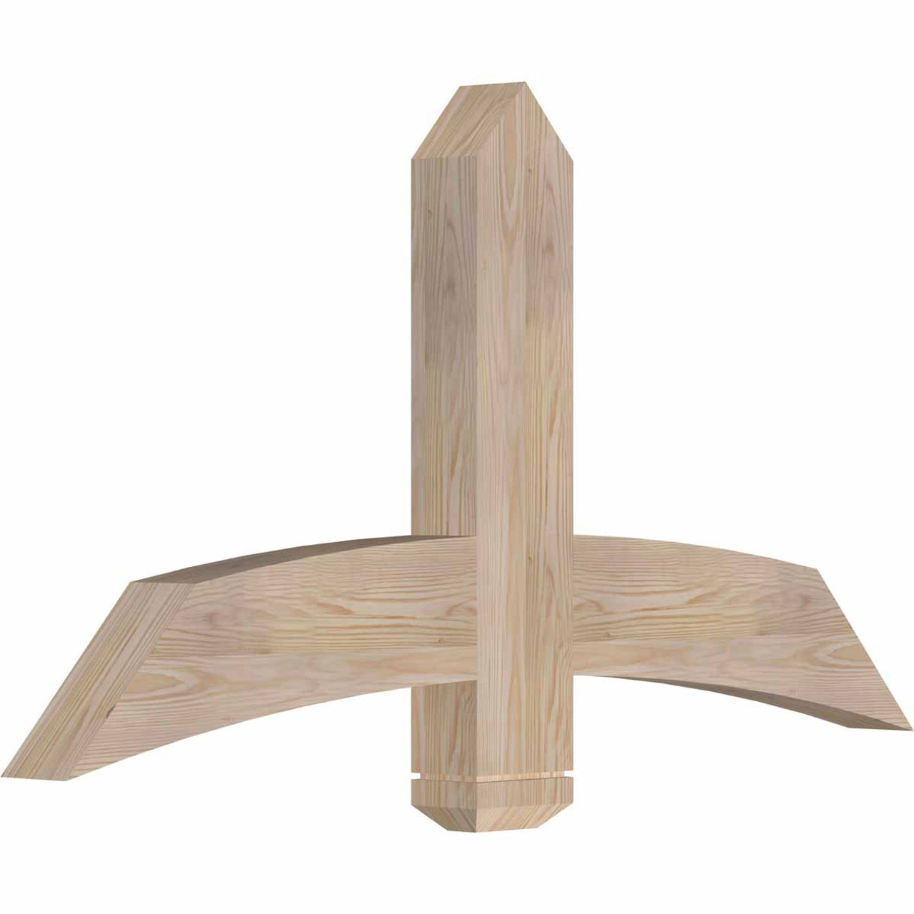 13/12 Pitch Bellingham Smooth Timber Gable Bracket GBW048X26X0406BEL00SDF