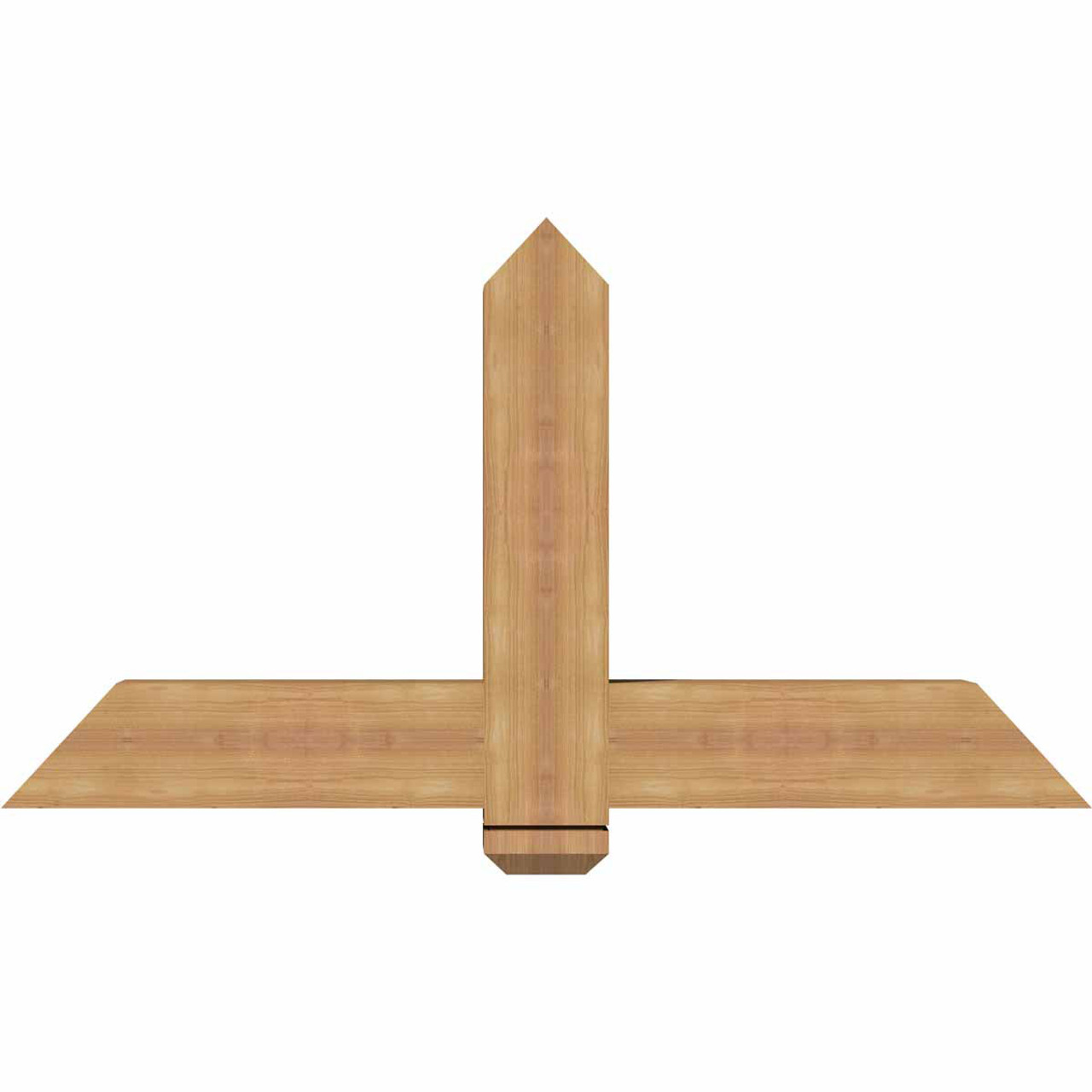 13/12 Pitch Eugene Smooth Timber Gable Bracket GBW048X26X0606EUG00SWR