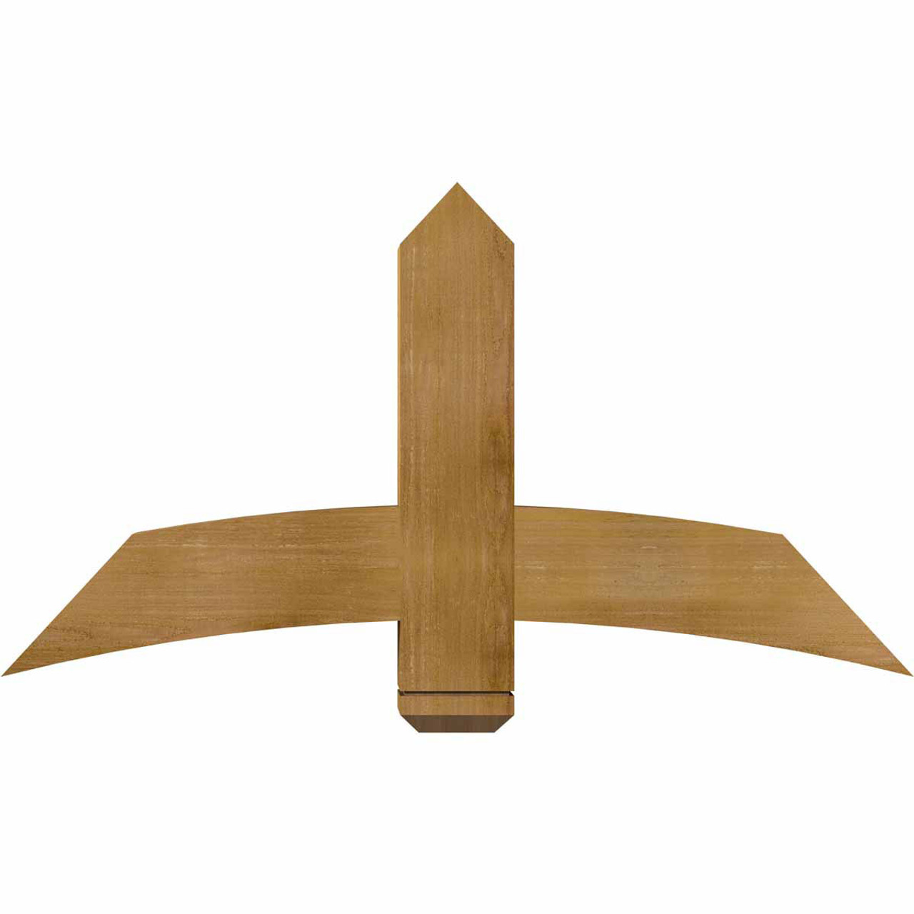 13/12 Pitch Bellingham Rough Sawn Timber Gable Bracket GBW048X26X0606BEL00RWR