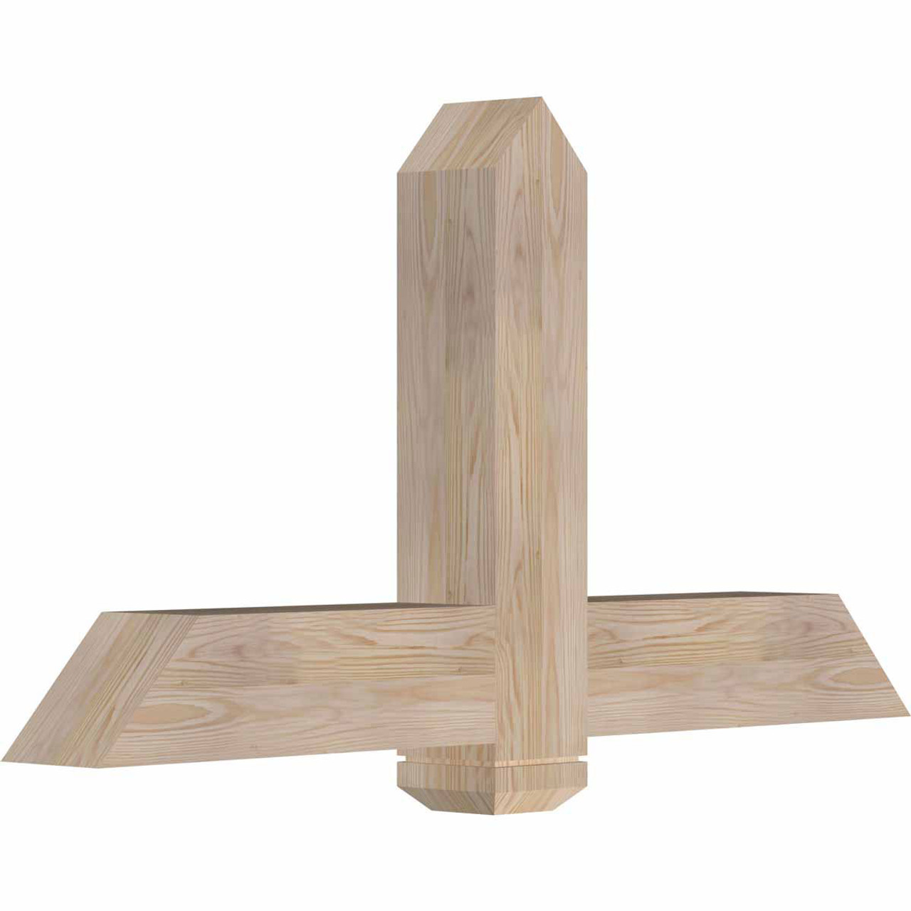 13/12 Pitch Eugene Smooth Timber Gable Bracket GBW048X26X0606EUG00SDF