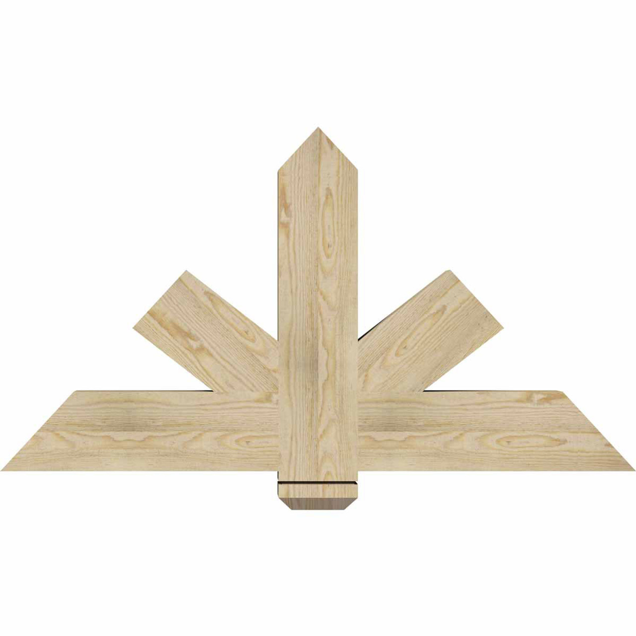 13/12 Pitch Kennewick Rough Sawn Timber Gable Bracket GBW048X26X0406KEN00RDF