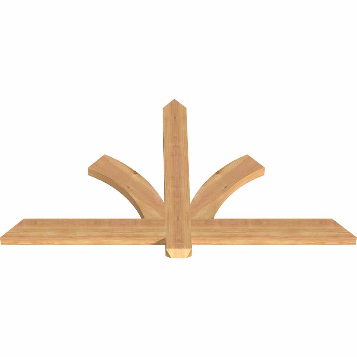 14/12 Pitch Redmond Smooth Timber Gable Bracket GBW048X28X0204RED00SWR