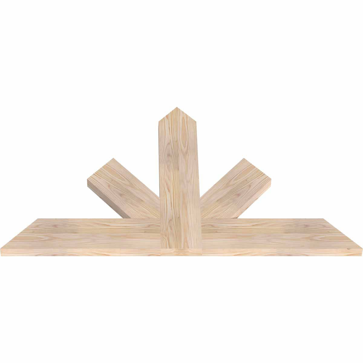 14/12 Pitch Saratoga Smooth Timber Gable Bracket GBW048X28X0206SAR00SDF