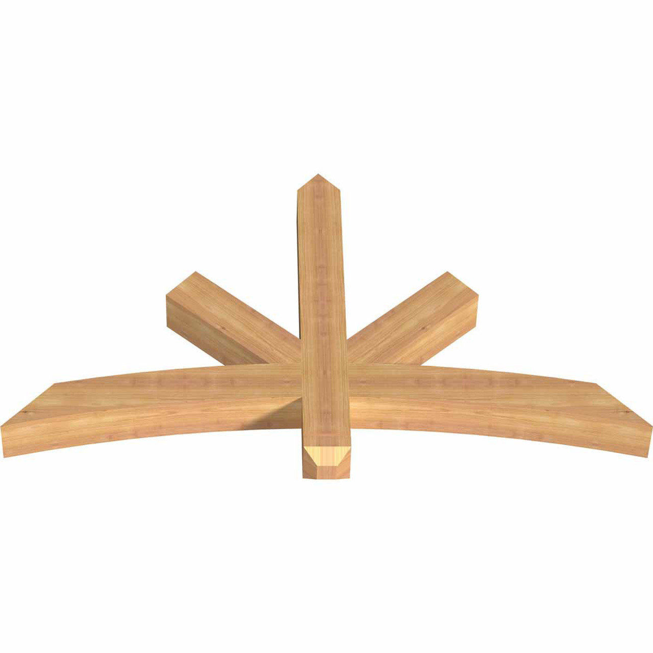 14/12 Pitch Alberta Smooth Timber Gable Bracket GBW048X28X0404ALB00SWR