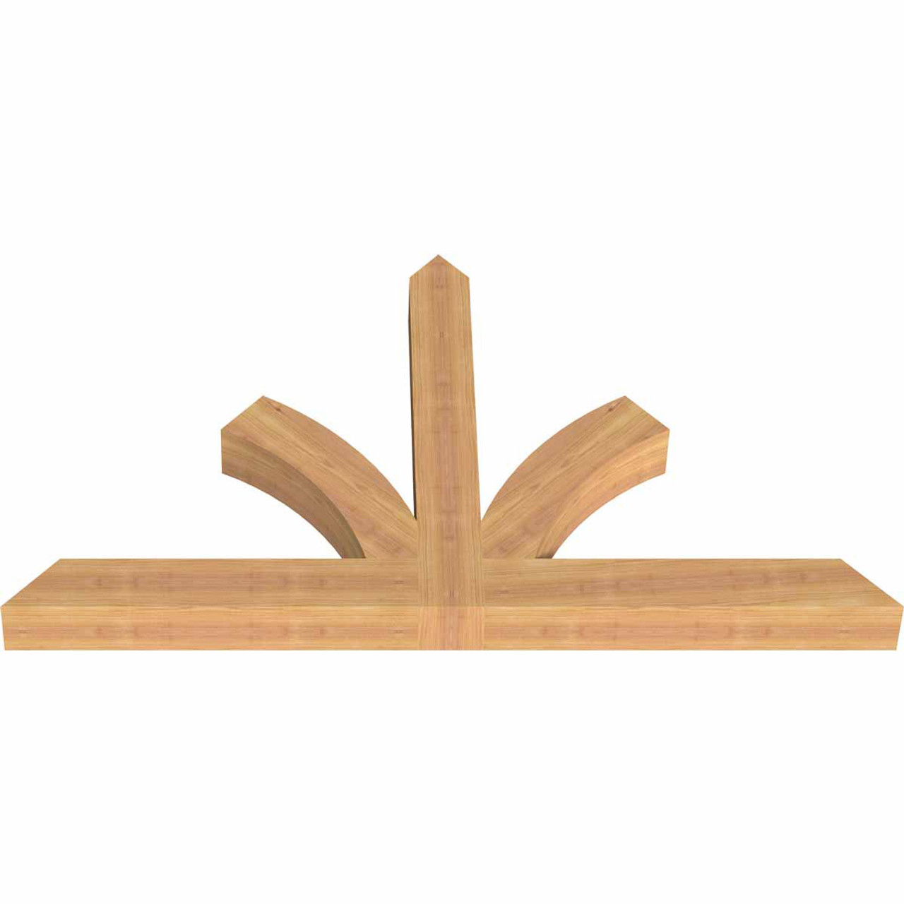 14/12 Pitch Richland Smooth Timber Gable Bracket GBW048X28X0404RIC00SWR