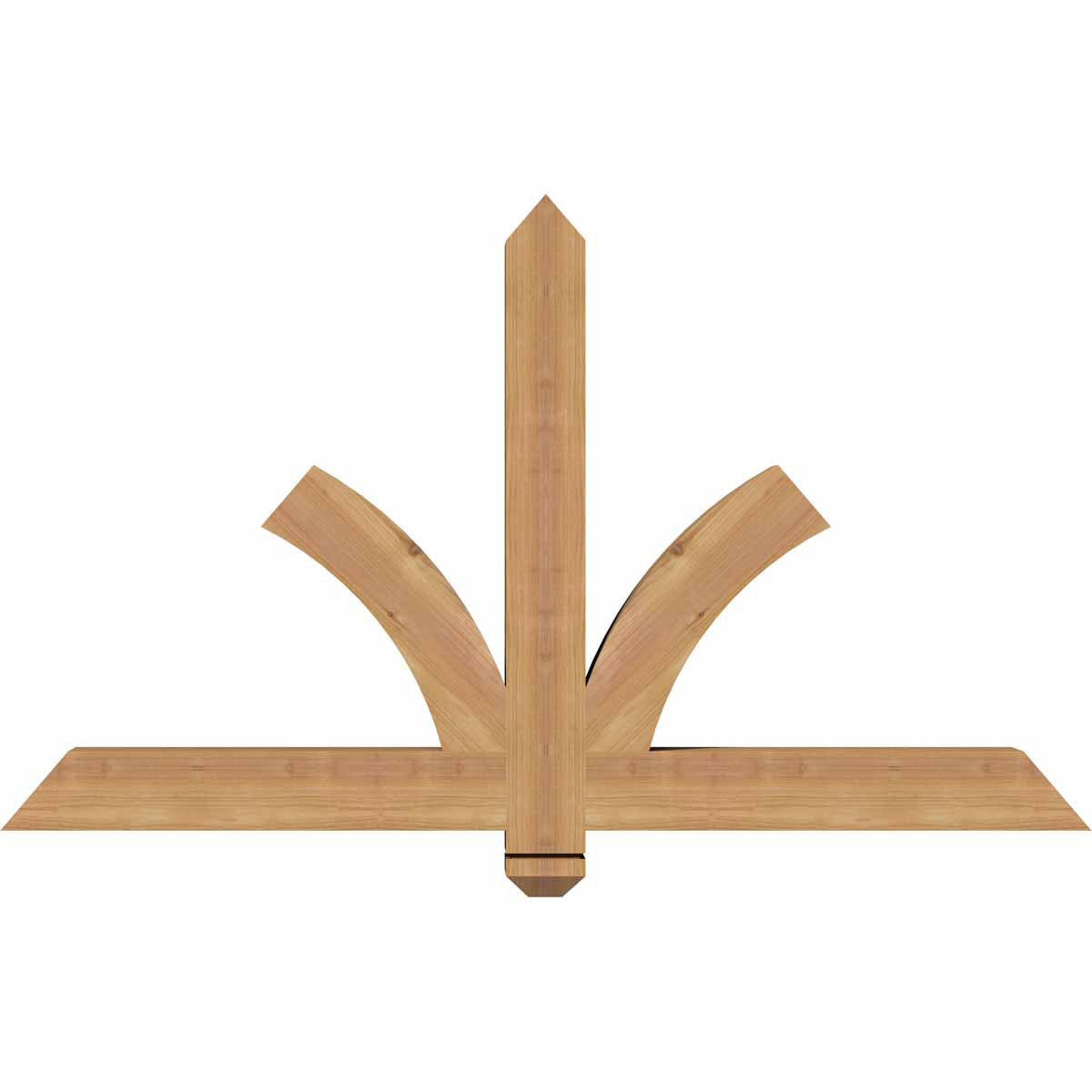 14/12 Pitch Redmond Smooth Timber Gable Bracket GBW048X28X0404RED00SWR