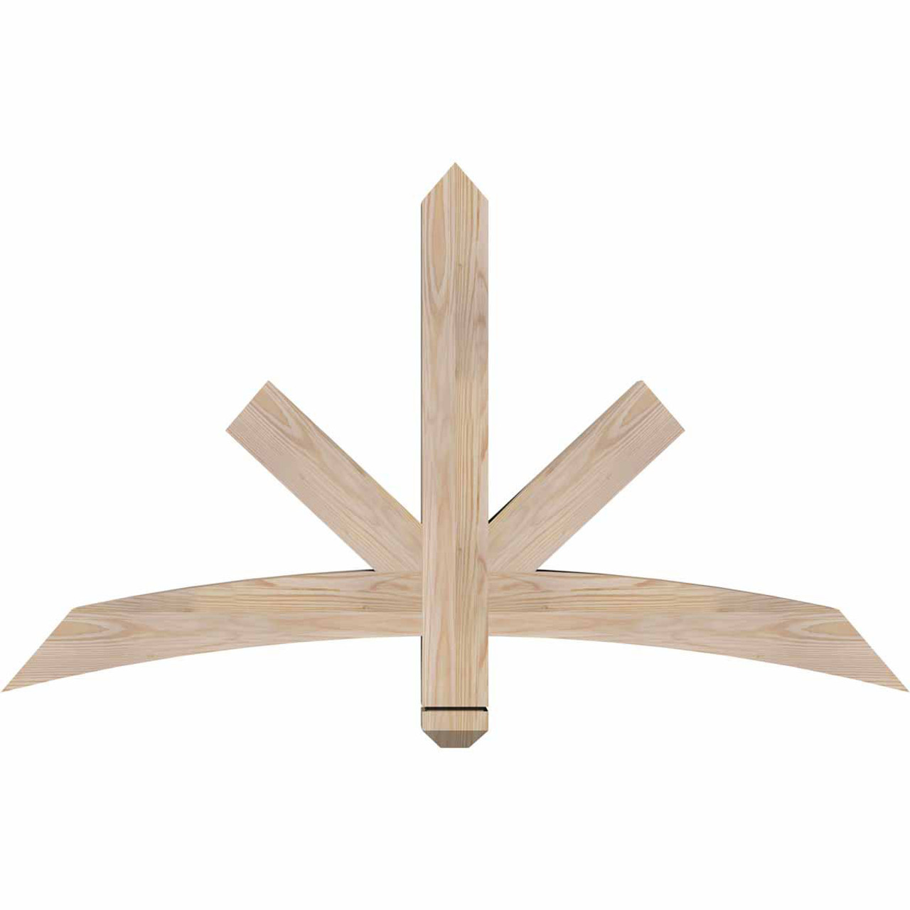 14/12 Pitch Alberta Smooth Timber Gable Bracket GBW048X28X0404ALB00SDF