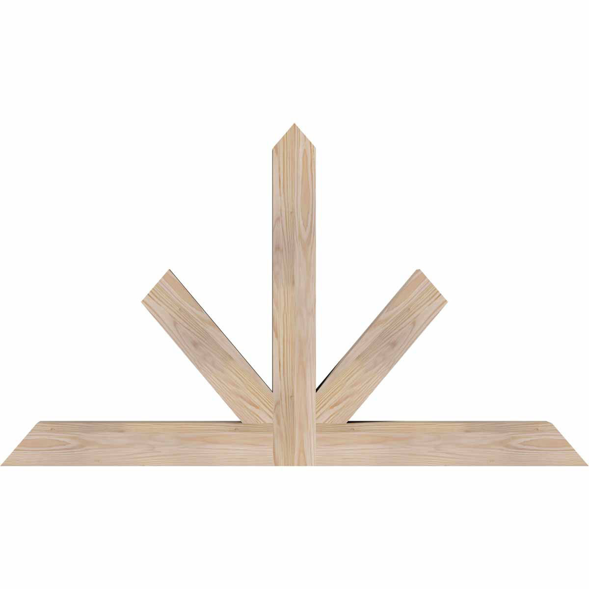 14/12 Pitch Saratoga Smooth Timber Gable Bracket GBW048X28X0404SAR00SDF