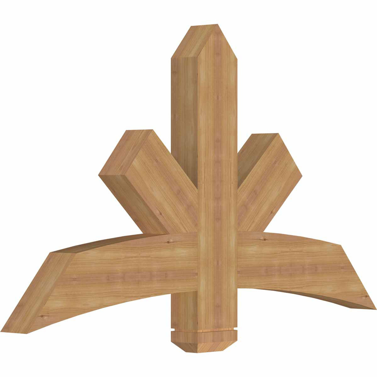 14/12 Pitch Alberta Smooth Timber Gable Bracket GBW048X28X0406ALB00SWR