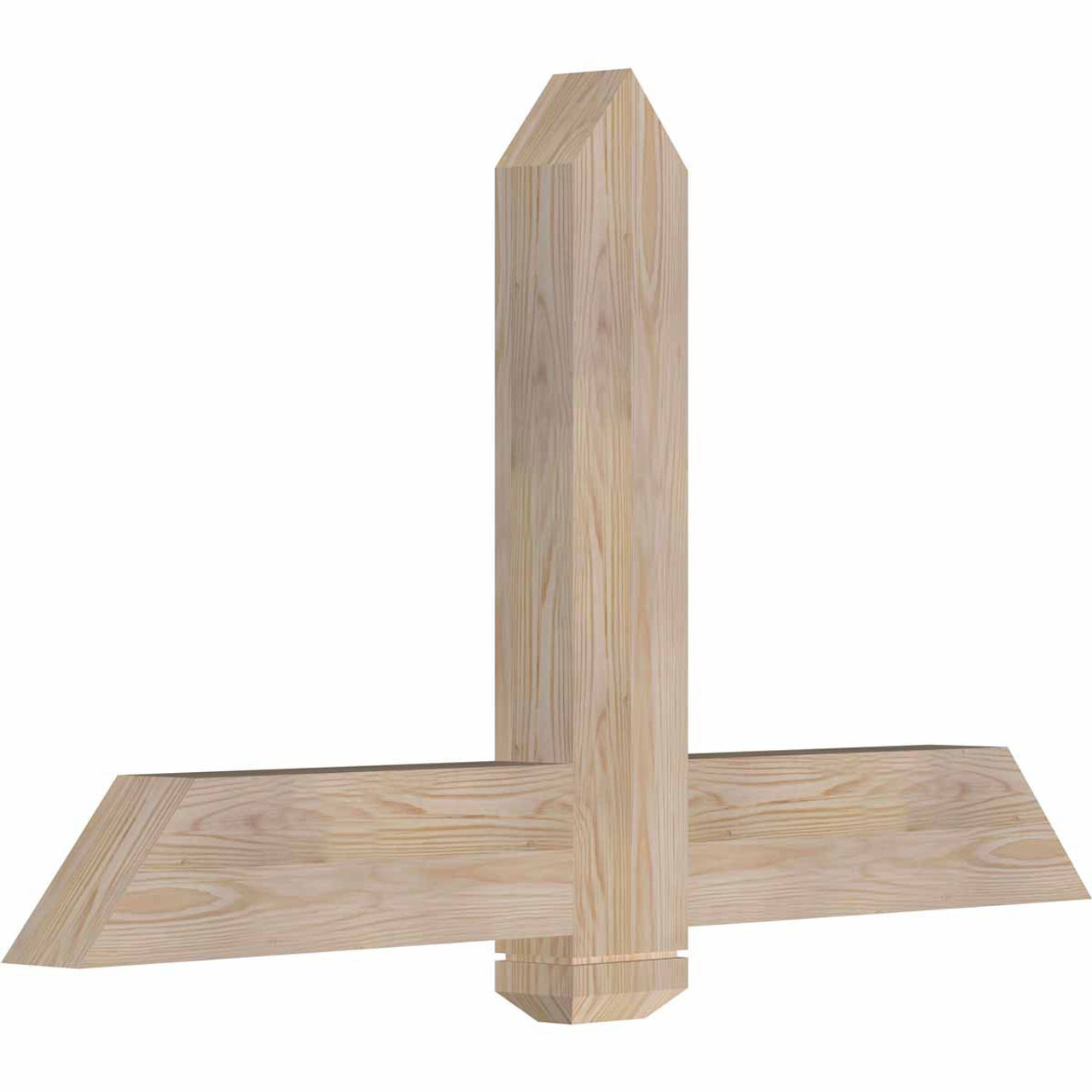 14/12 Pitch Eugene Smooth Timber Gable Bracket GBW048X28X0406EUG00SDF