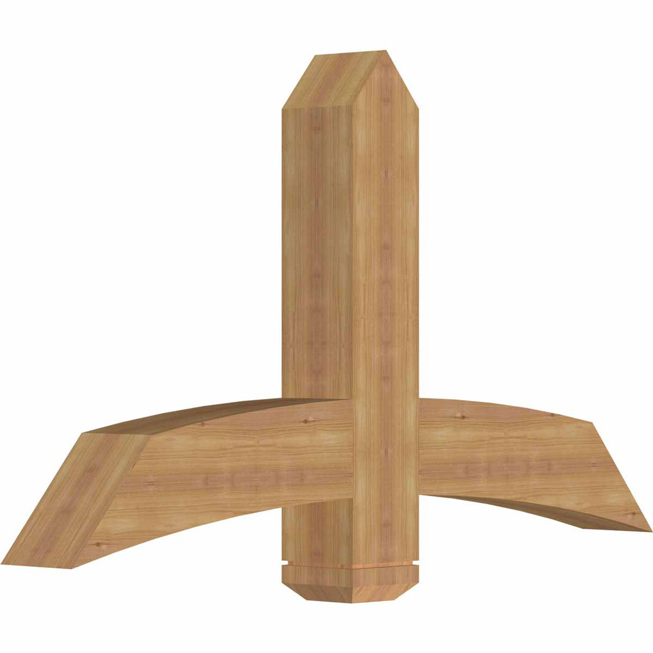 14/12 Pitch Bellingham Smooth Timber Gable Bracket GBW048X28X0606BEL00SWR