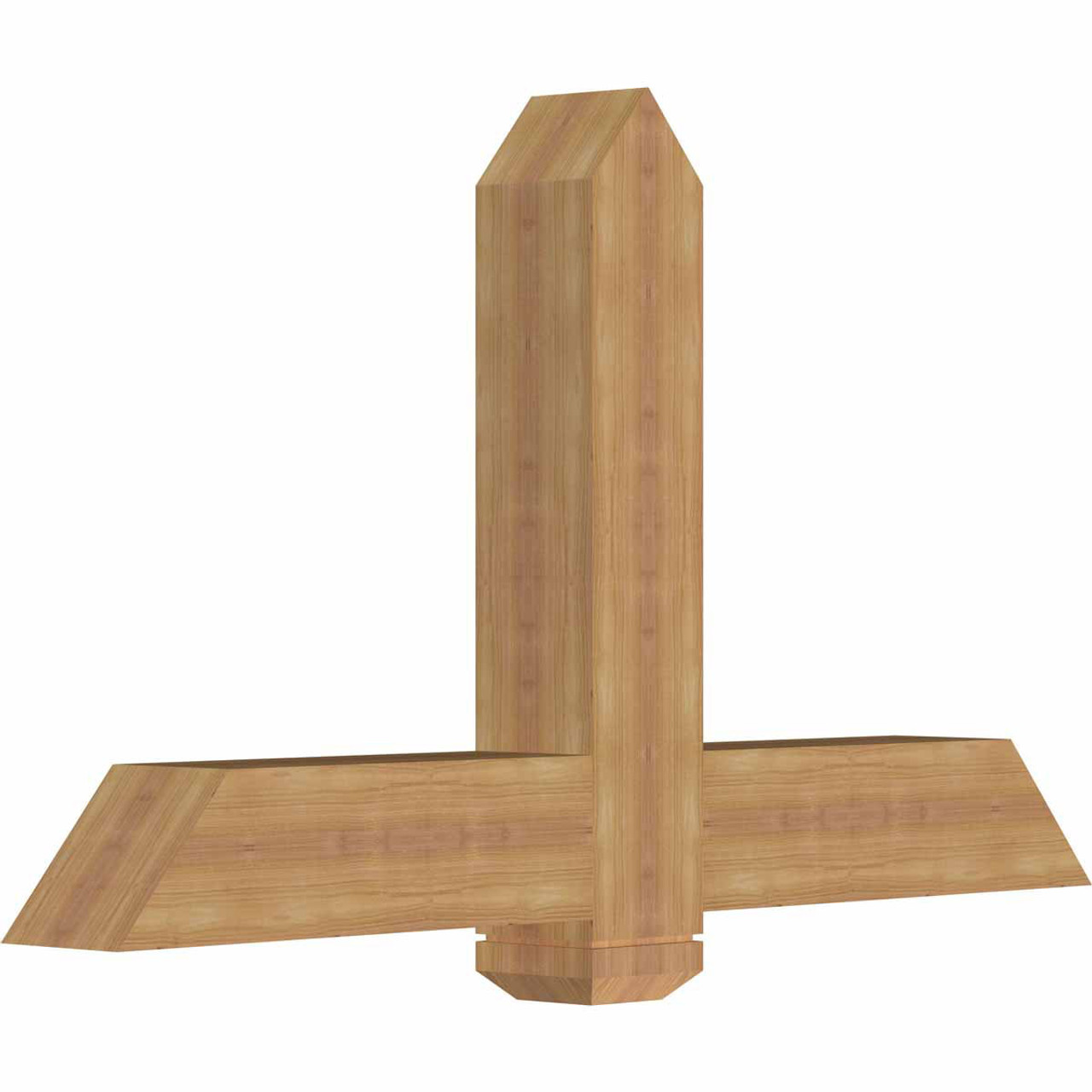 14/12 Pitch Eugene Smooth Timber Gable Bracket GBW048X28X0606EUG00SWR