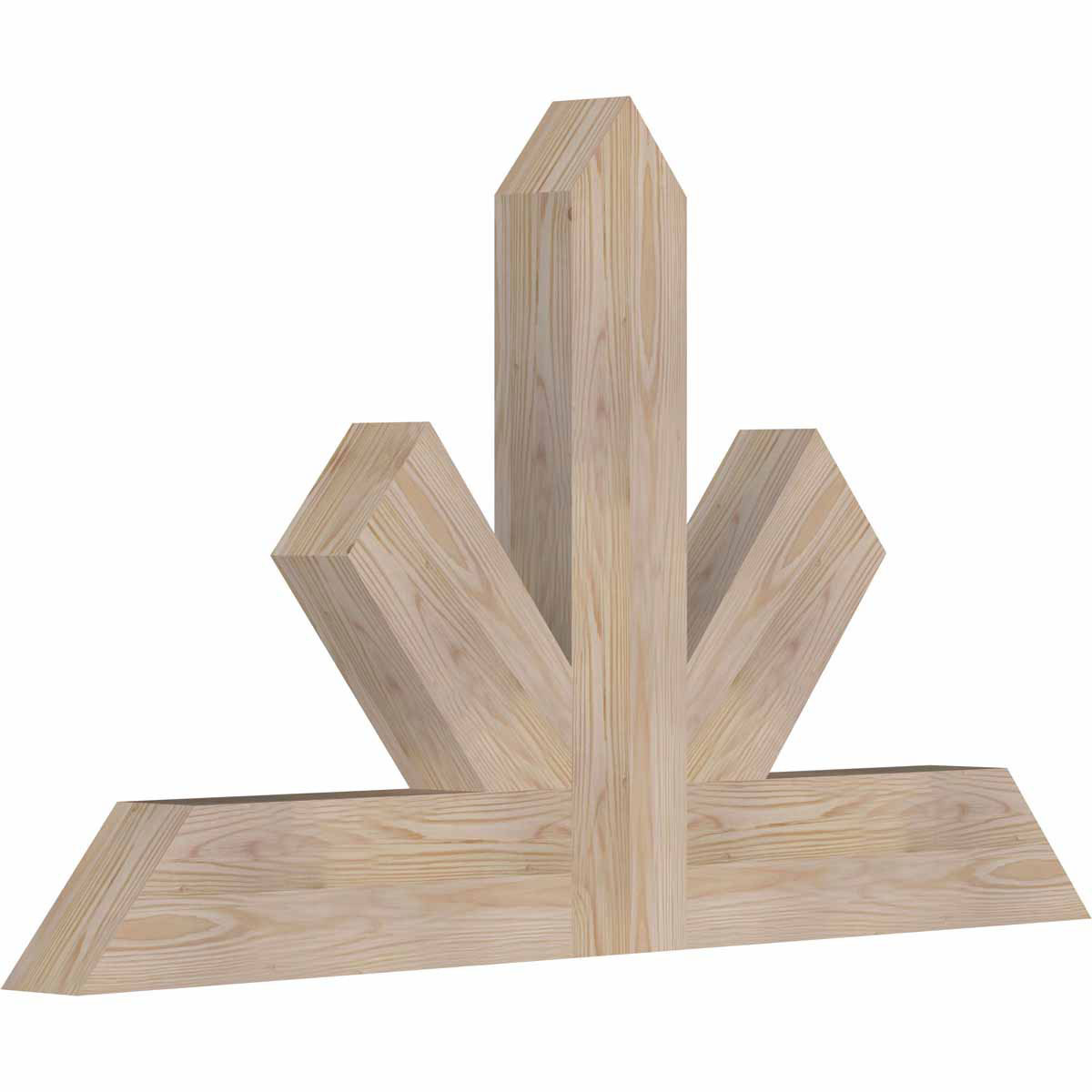14/12 Pitch Saratoga Smooth Timber Gable Bracket GBW048X28X0406SAR00SDF