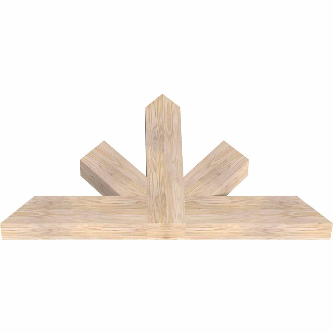 14/12 Pitch Saratoga Smooth Timber Gable Bracket GBW048X28X0406SAR00SDF