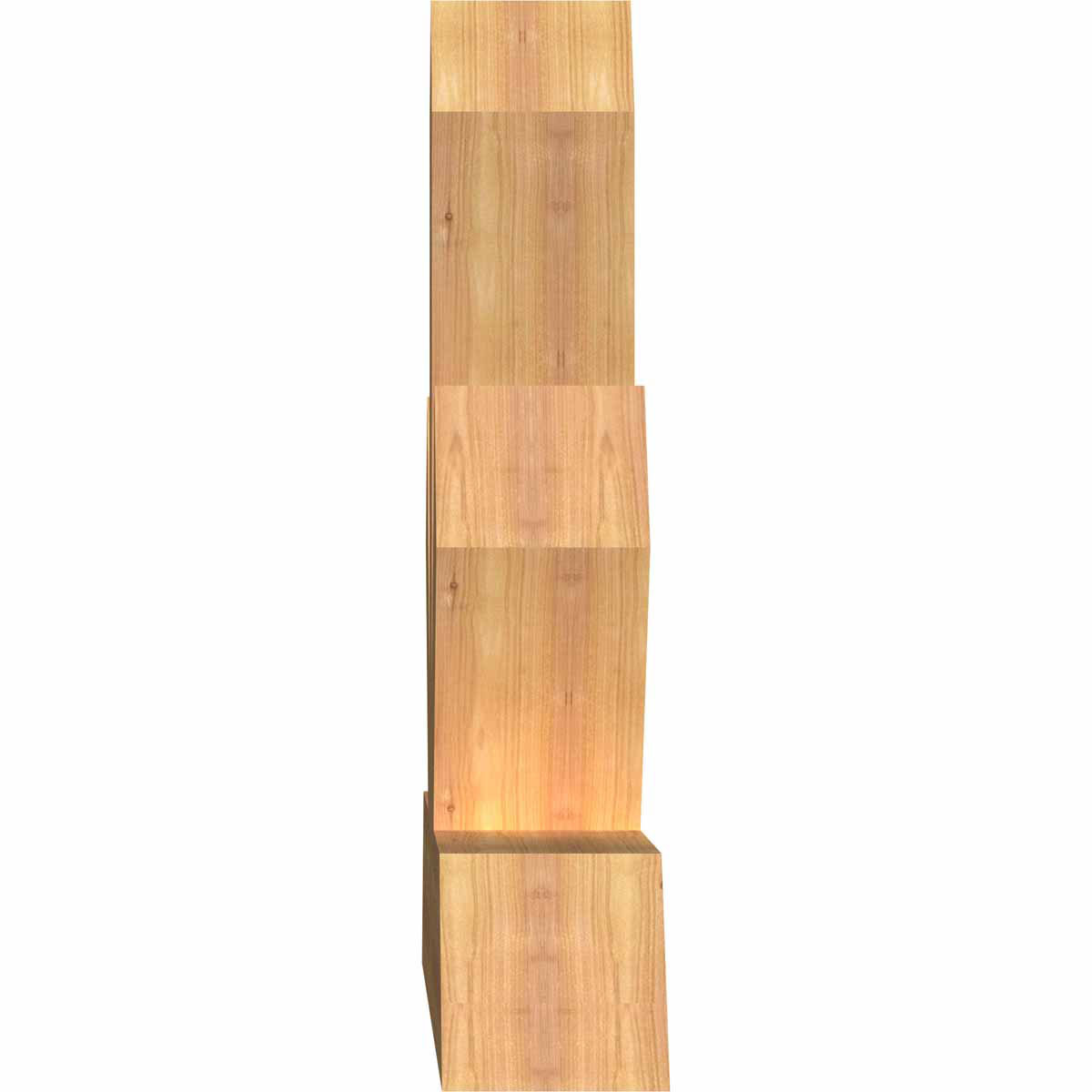 14/12 Pitch Saratoga Smooth Timber Gable Bracket GBW048X28X0606SAR00SWR