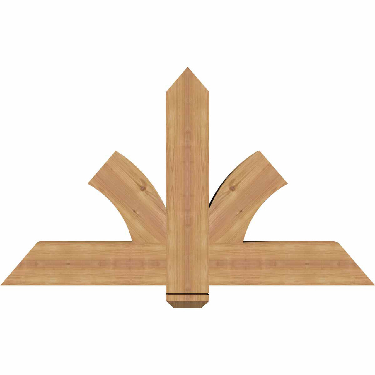 14/12 Pitch Redmond Smooth Timber Gable Bracket GBW048X28X0606RED00SWR