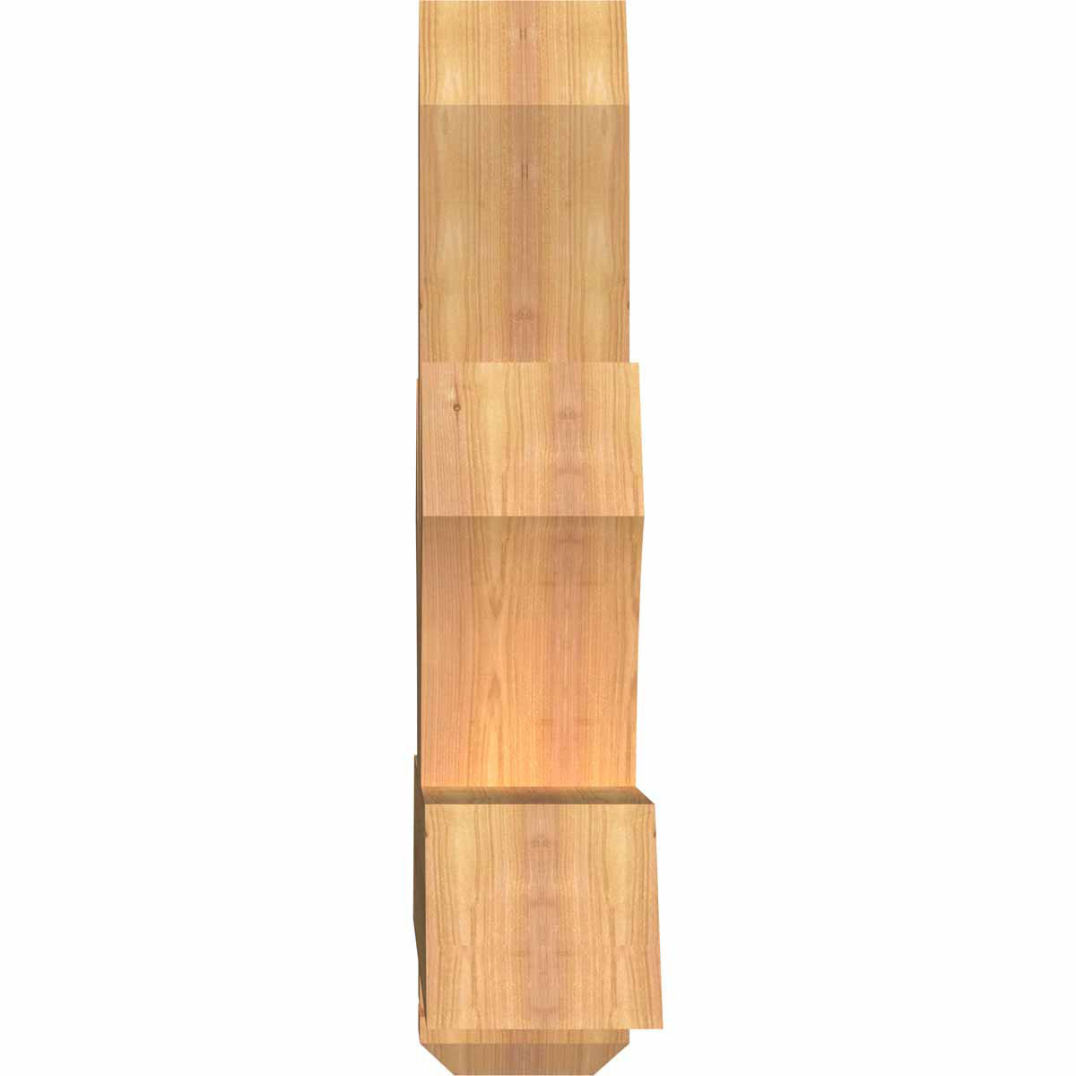 14/12 Pitch Redmond Smooth Timber Gable Bracket GBW048X28X0606RED00SWR