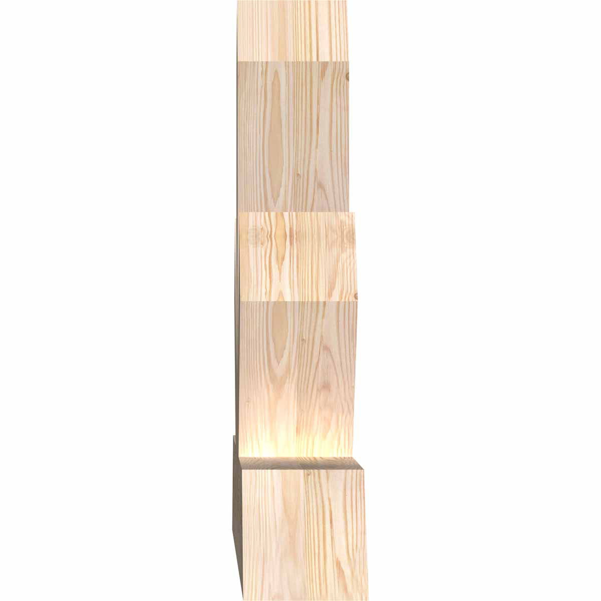 14/12 Pitch Saratoga Smooth Timber Gable Bracket GBW048X28X0606SAR00SDF