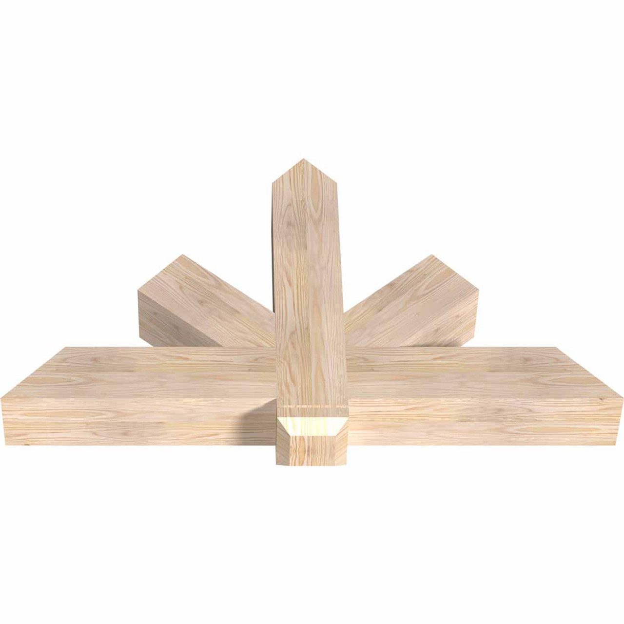 14/12 Pitch Kennewick Smooth Timber Gable Bracket GBW048X28X0606KEN00SDF